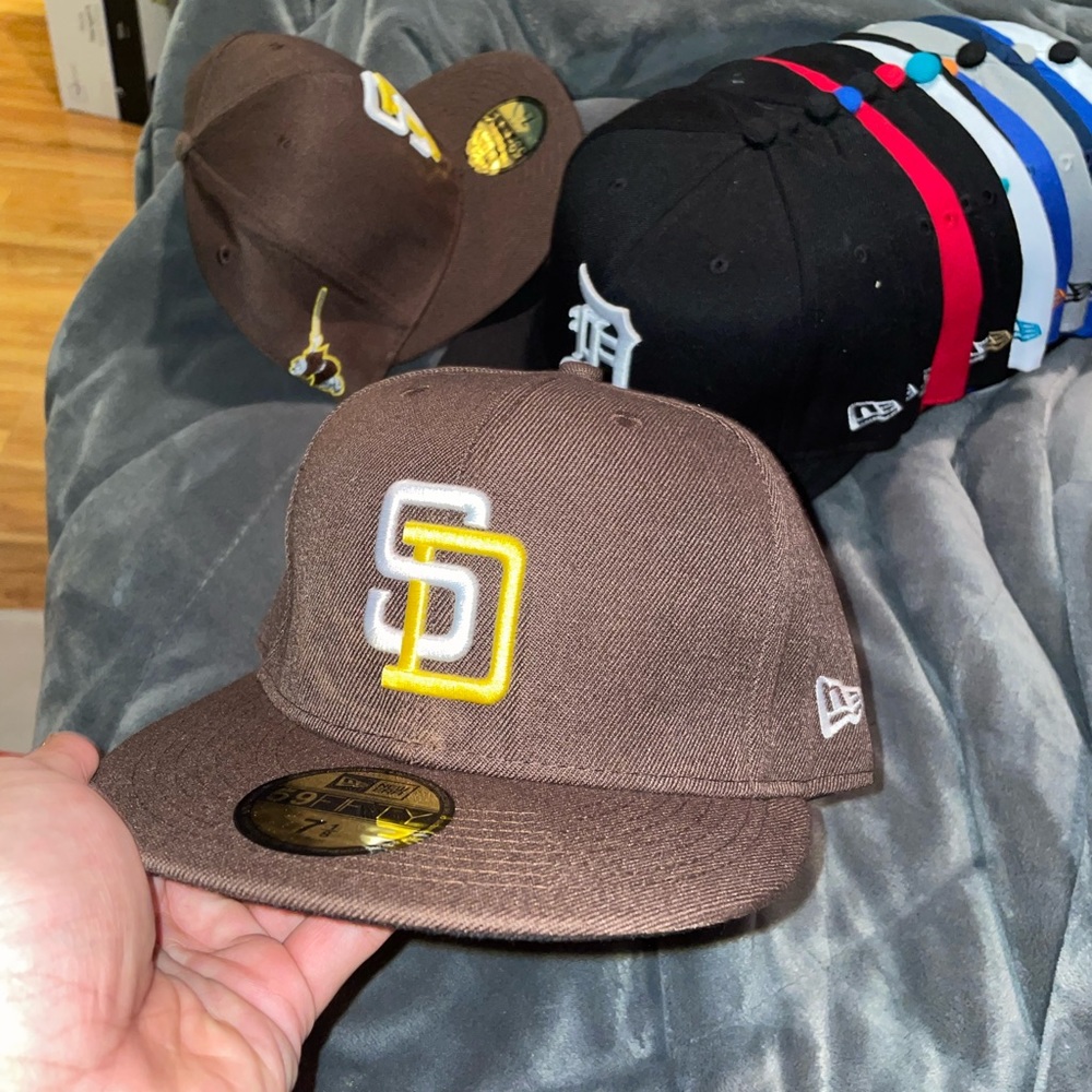 MLB New era San Diego Padres fitted brown